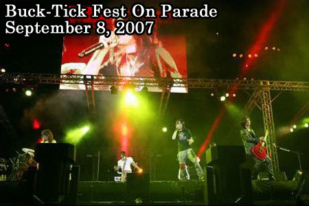 Buck-Tick Fest On Parade