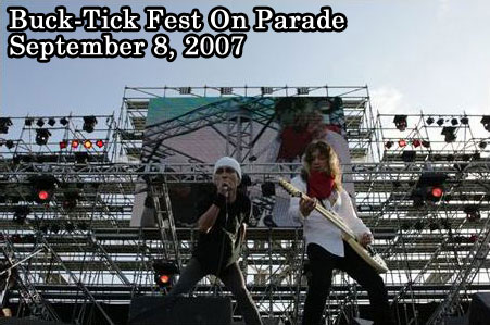 Buck-Tick Fest On Parade